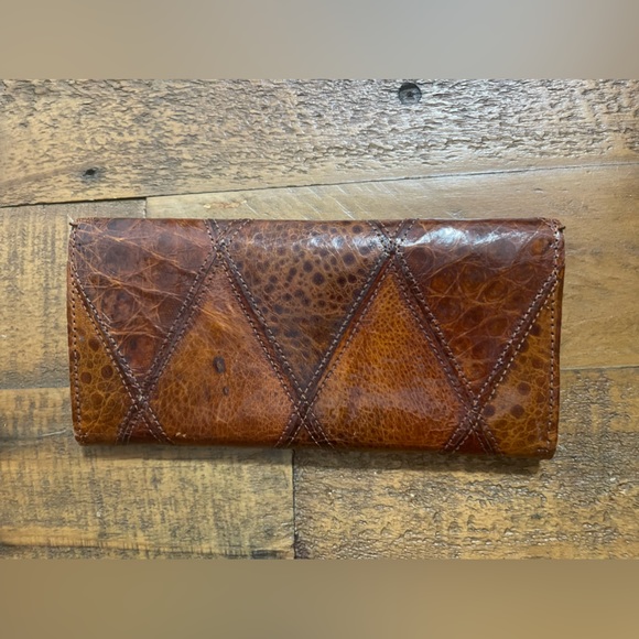 Vintage Genuine Alligator Leather Wallet GORGEOUS or best offer - Picture 4 of 10